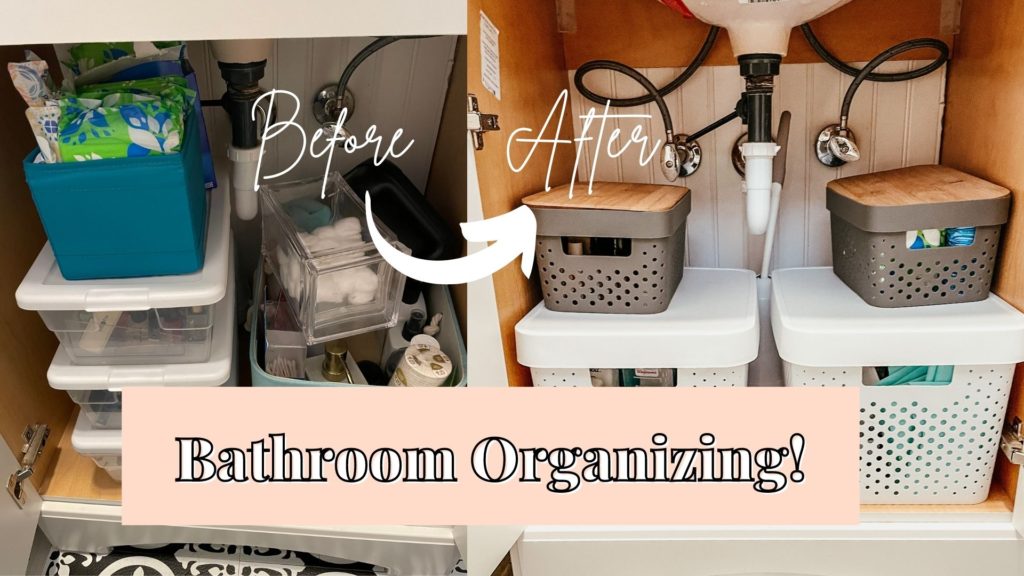 5 Easy Tips to Organize A Small Bathroom - The Minimal-ish Mama